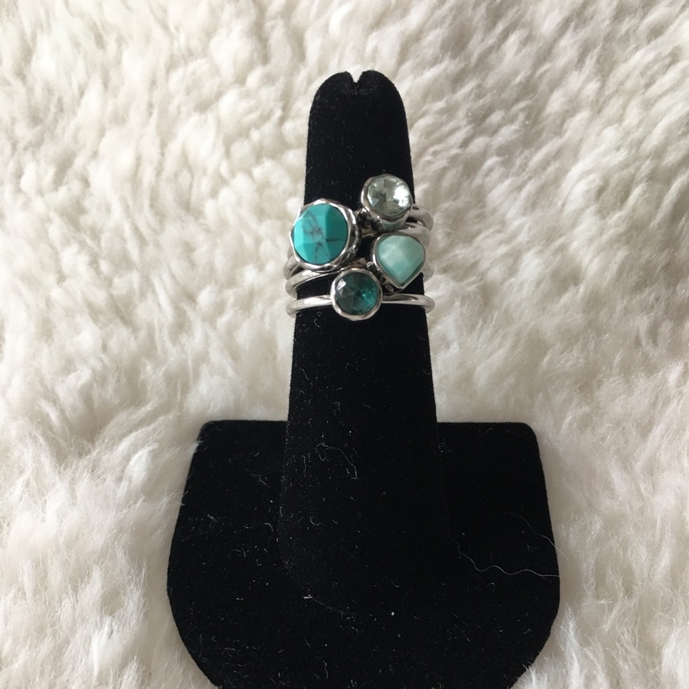 Chloe & Isabel Stackable Rings-Size 6 - image 1